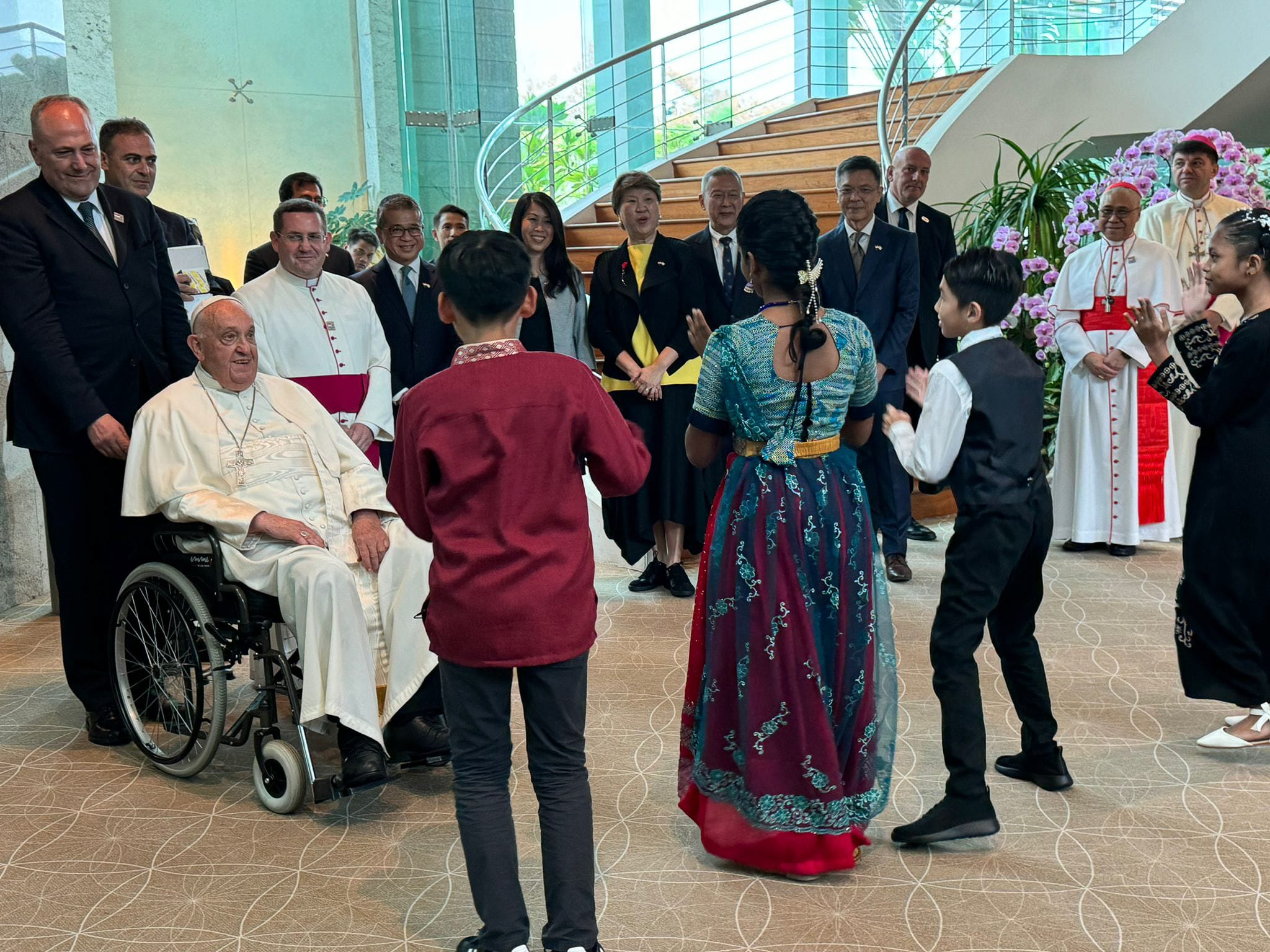 Pope's Visit to Singapore